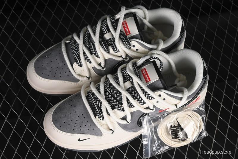 Nike SB Dunk Low Stussy Anniversary Edition Customized Low-Top Casual Sneakers - SJ2068-287