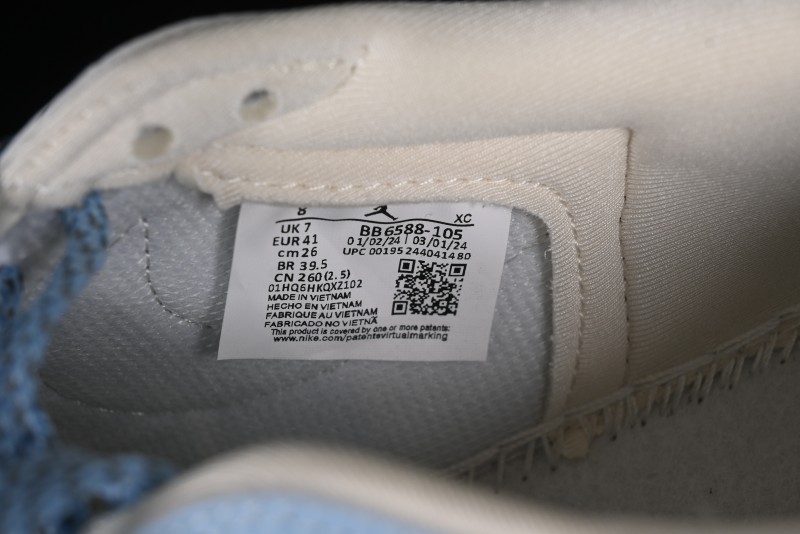 Nike Travis Scott x Fragment Design x Air Jordan 1 Low OG SP AJ1 Stone Island Collaboration - BB6588-105