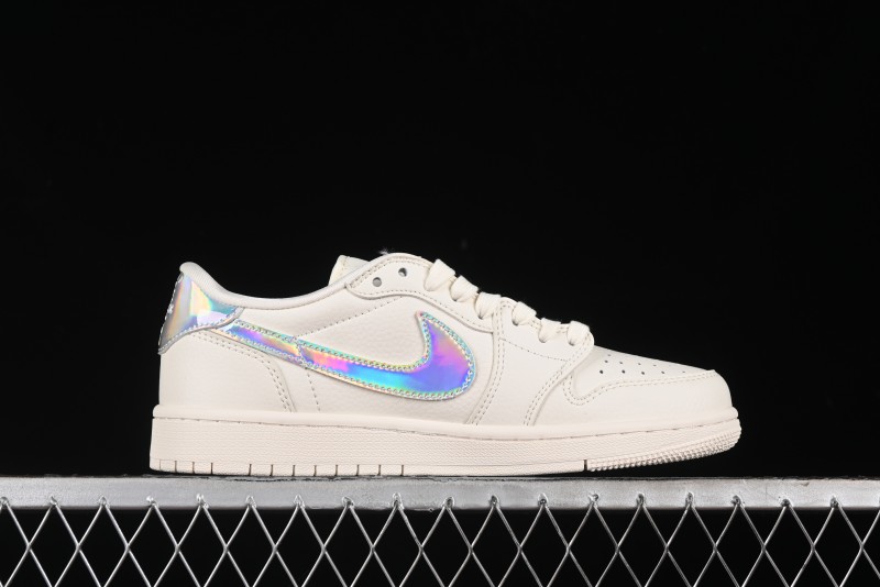 Nike Travis Scott x Fragment Design x Air Jordan 1 Low OG SP AJ1 Supreme Collaboration - CF3688-015