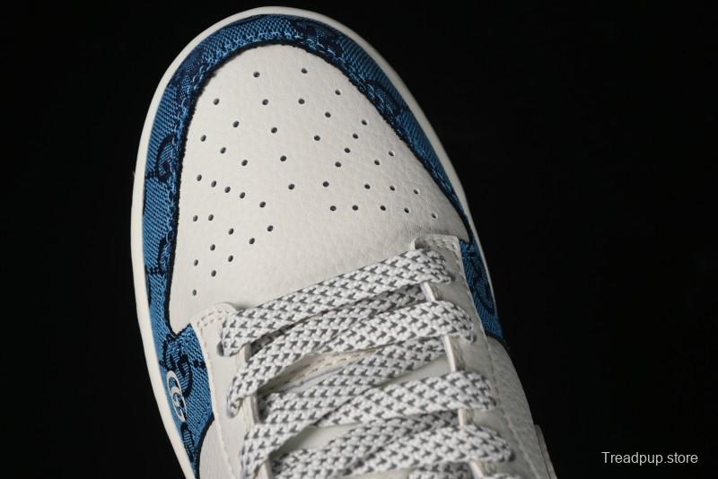 Nike SB Dunk Low Gucci Collaboration - Royal Blue Anniversary High-End Custom Low-Top Casual Sneakers CF3688-002