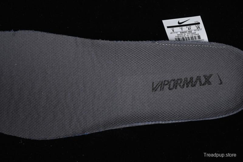 Nike Vapormax Flyknit Breathable Casual Running Shoes with Full-Length Air Cushion - 849557-002