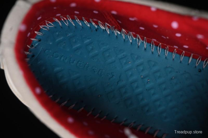 Converse One Star x Hello Kitty Low Top Casual Sneakers with Crystal Outsole and Replaceable Laces - 162937C