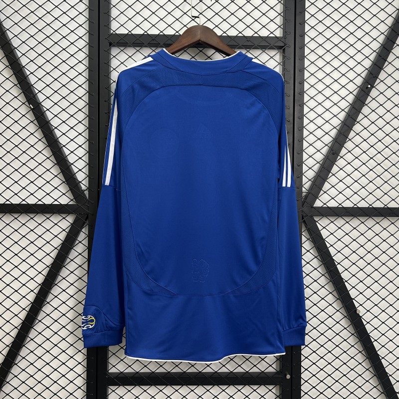 06/07 Retro Long Sleeve Chelsea Home Jersey