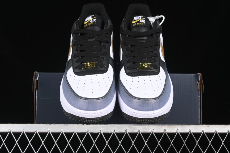 Nike Air Force 1 Low Casual Sneakers with Full-Length Air Cushion - HJ9128-100