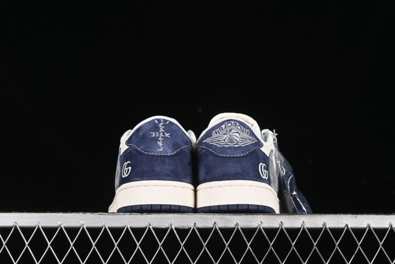 Nike Travis Scott x Fragment Design x Air Jordan 1 Low OG SP AJ1 Gucci Collaboration - XY2688-109