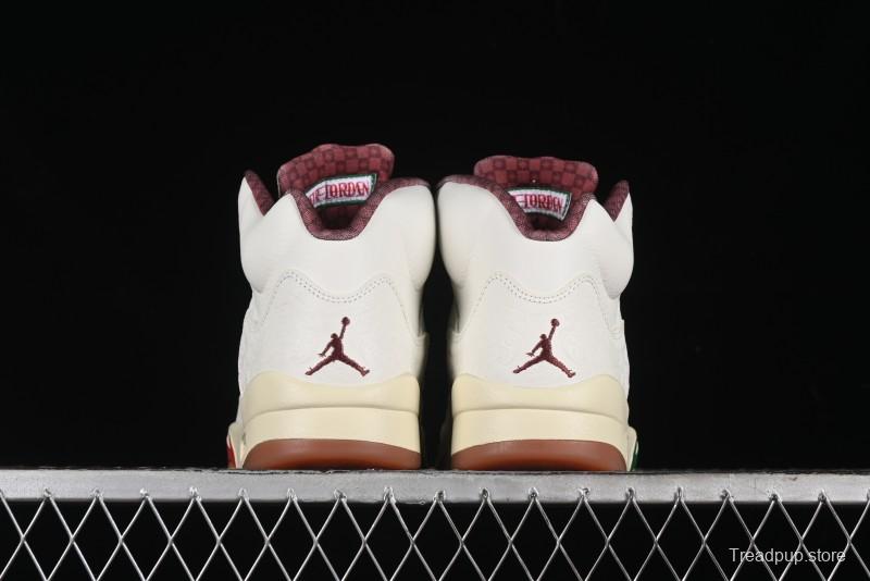 Nike Air Jordan 5 Retro 'El Grito' Mexican Independence Day Themed Basketball Shoes - HF8833-100