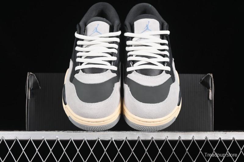Nike Air Jordan 4 Remastered Sneakers in Black Grey - FQ7938-002