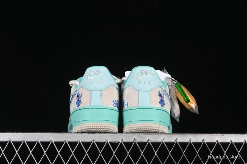 Nike Air Force 1 '07 Low x Stitch Casual Lace-Up Sneakers - DZ1328-222