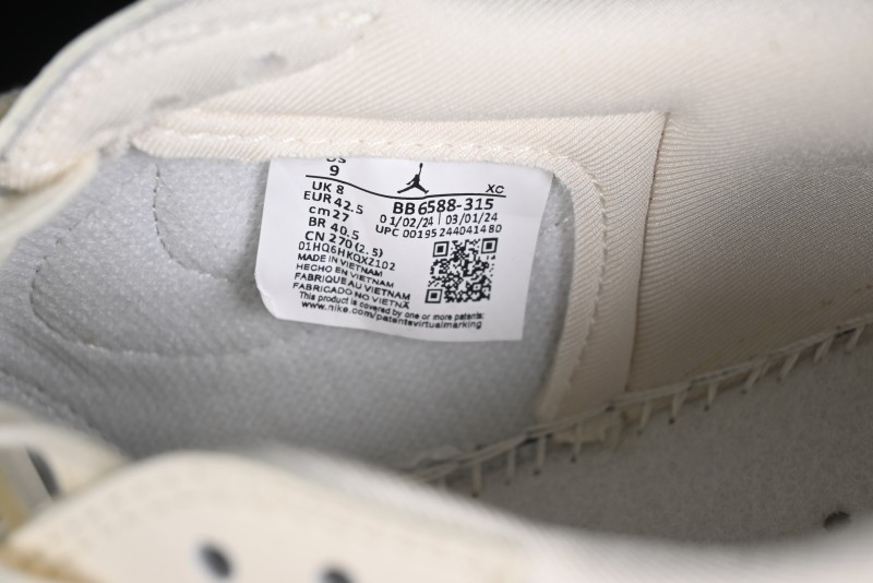 Nike Travis Scott x Fragment Design x Air Jordan 1 Low OG SP Casual Sneakers - BB6588-31