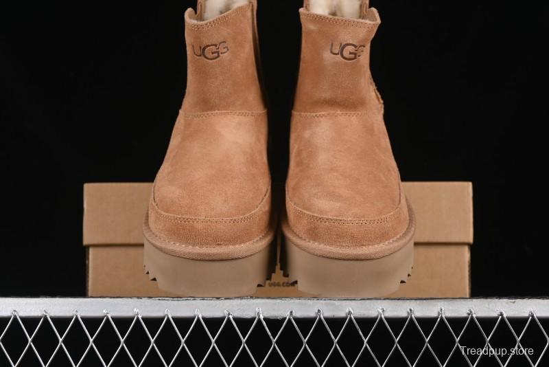 UGG Mini Bailey Button II Chelsea Boots with Chunky Platform - 1158051