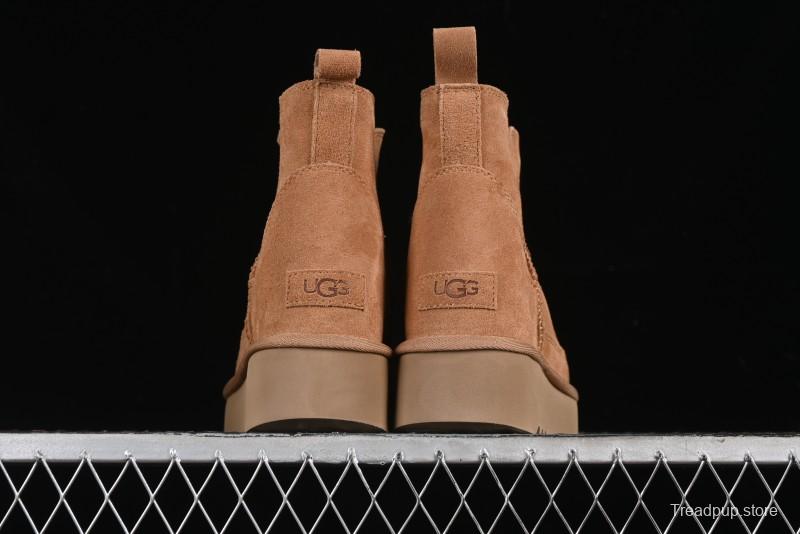 UGG Mini Bailey Button II Chelsea Boots with Chunky Platform - 1158051