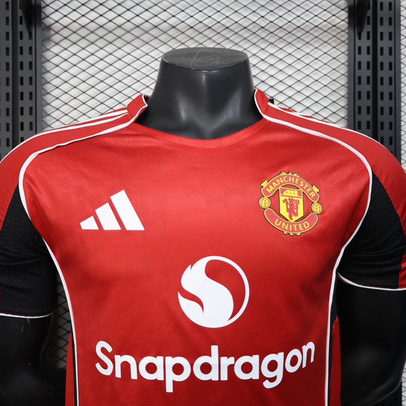 Player Version 25/26 Manchester United Home Jersey