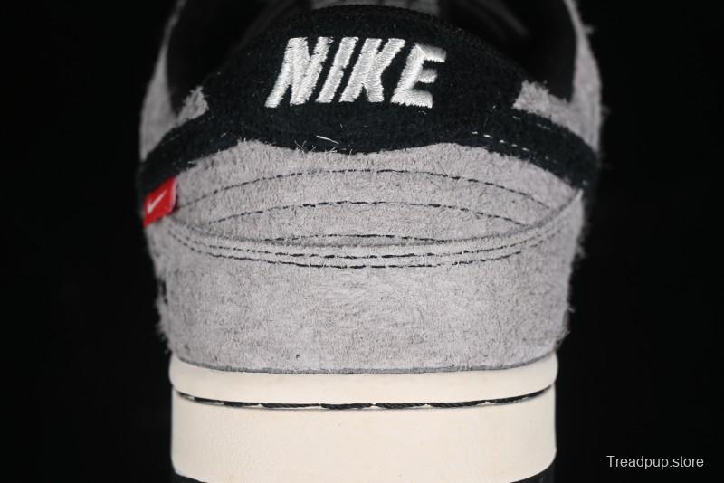 Nike SB Dunk Low Stussy Series - Battle Grey Black Hook Anniversary High-End Custom Low-Top Casual Skate Shoes - MM1089-027