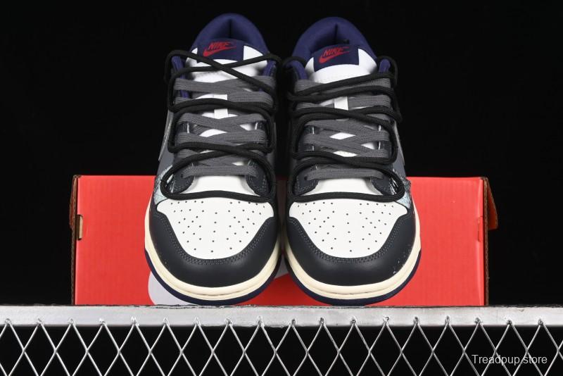 Nike Dunk Low Retro Block Street Dark Splatter Gothic Cross SB Low-top Casual Sneakers - FV8106-181