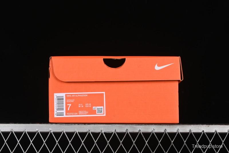 Nike Air Alphazoom Breathable Mesh Lightweight Durable Running Shoes - FD2722-104