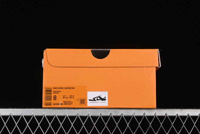 Nike SB Dunk Low LV Collaboration - Embossed White Black Print Anniversary High-End Custom Low-Top Casual Sneakers - DQ1098-361