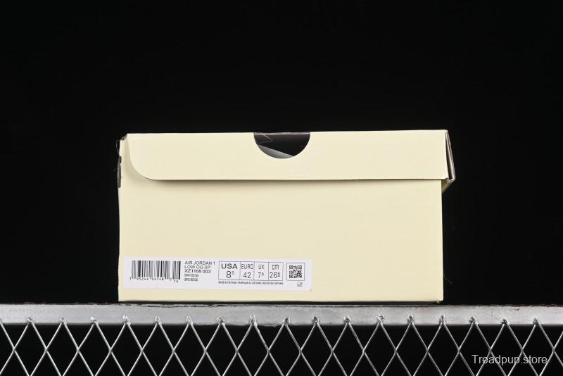 Nike Travis Scott x Fragment Design x Air Jordan 1 Low OG SP AJ1 Supreme Collaboration - XZ1168-003