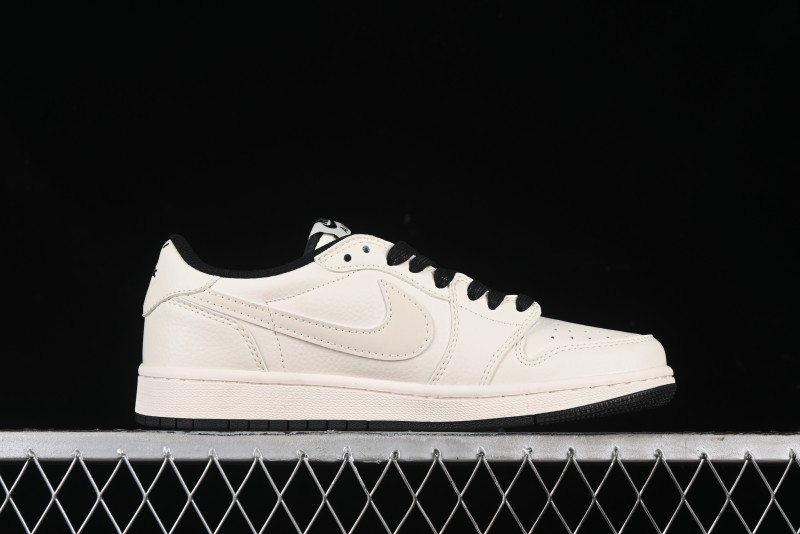 Nike Travis Scott x Fragment Design x Air Jordan 1 Low OG SP AJ1 Retro Casual Sneakers - LJ5188-025