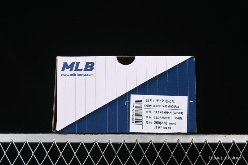 MLB Chunky Classic Base New York Yankees Lightweight Platform Casual Sneakers - 3ASXBMN4N50GRL