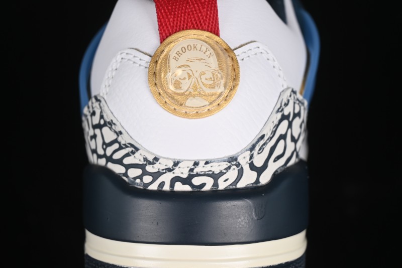 Nike Jordan Spizike Low AJ Hybrid Elements White Blue Culture Casual Sneakers - HM3712-164