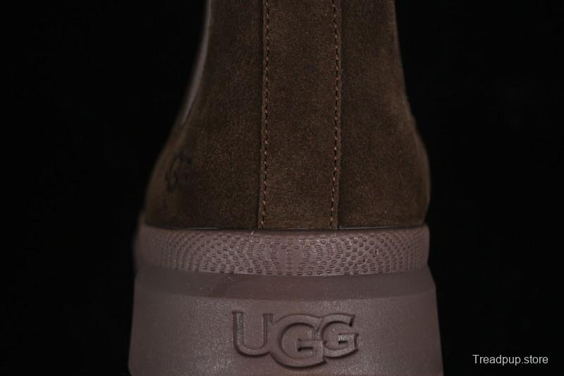 UGG Burleigh Chelsea Winter Boots for Men with Lightweight Anti-Slip Sole and Genuine Wool Leather - 1152050