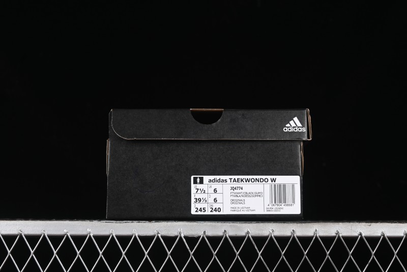 Adidas Originals Taekwondo Low-Top Training Shoes with Full-Grain Leather Wrap Comfortable Anti-Slip Durable - JQ4774