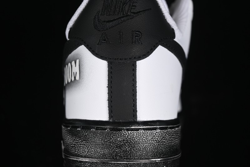 Nike Air Force 1 '07 Low Custom KAWS Bear Print Casual Sneakers - ZH0316-037