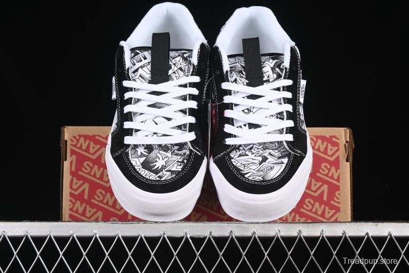 Vans Classics Knu Skool Retro Skate Shoes with Enlarged Toe and Thickened Tongue - VN000CZWBHJ