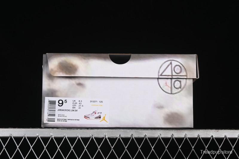 Nike Jordan Spizike Low AJ Retro Sneakers with Elephant Print and Multi-Element Design - 315371-125