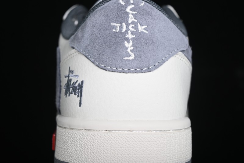 Nike Travis Scott x Fragment Design x Air Jordan 1 Low OG SP AJ1 Retro Sneakers - SJ2068-125