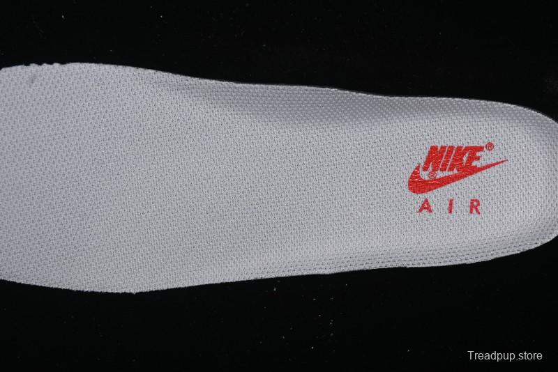 Nike Air Force 1 '07 Low Supreme Casual Sneakers in White/Red - DF0188-011