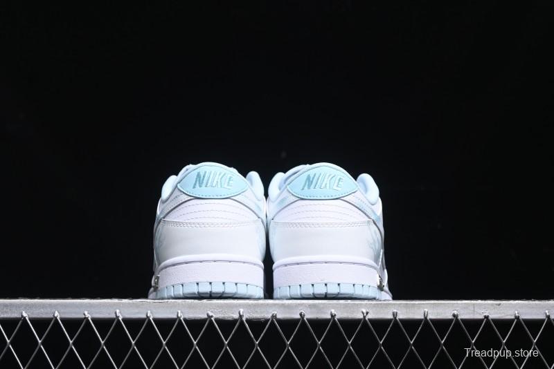 Nike Dunk Low Year of the Dragon Limited Edition Imperial Blue and White Porcelain Low-Top Casual Sneakers - DV0833-104