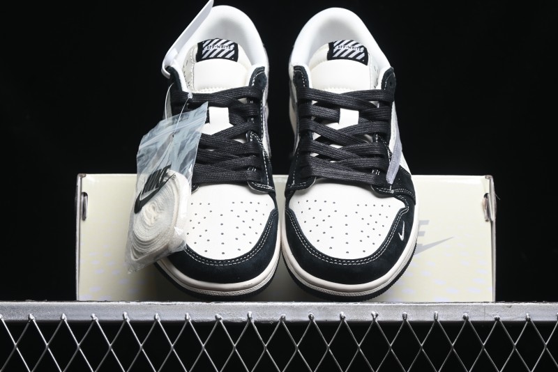 Nike Travis Scott x Fragment Design x Air Jordan 1 Low OG SP Sneakers - SJ2068-108