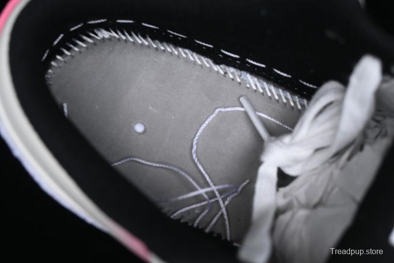 Nike Air Jordan 1 Low Retro Basketball Shoes - Panda Mischief Qixi Theme with Special Graffiti Design - 553558-132