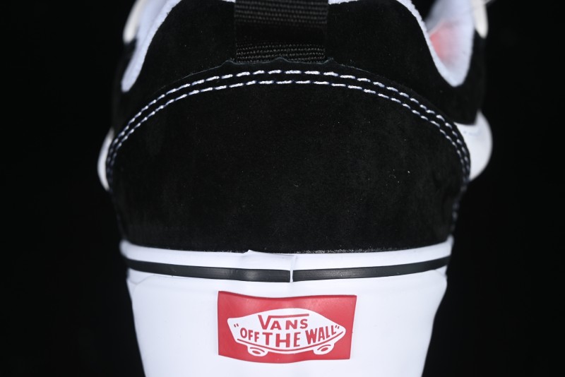 Vans Knu Skool DR Black White New Series Chunky Sneakers - VN000CZUVE9