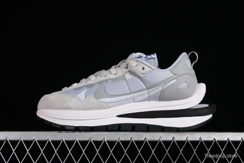 Nike Sacai VaporWaffle 3.0 Deconstructed High-Top Sneakers with Layered Sole - DD1875-108