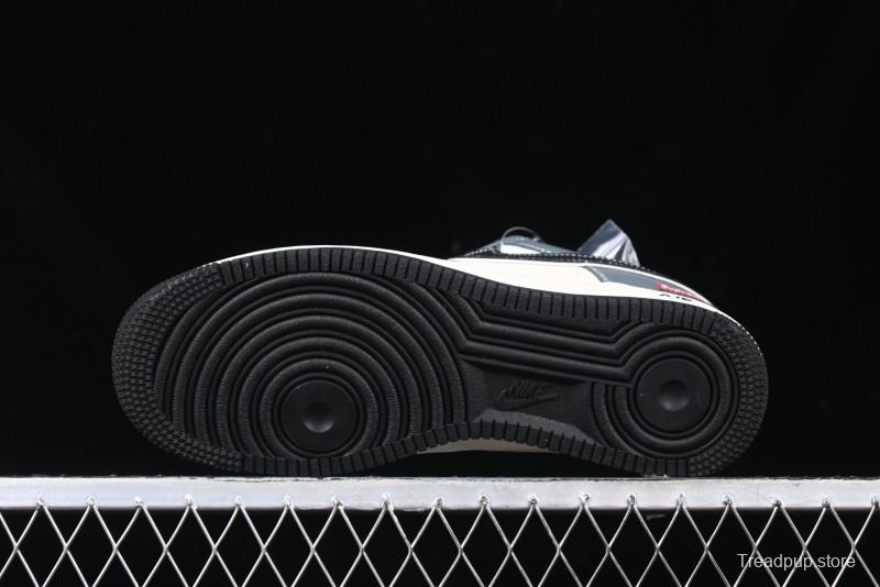 Nike Air Force 1 '07 Low Supreme Collaboration Sneakers in Blue Grey - XZ6188-385