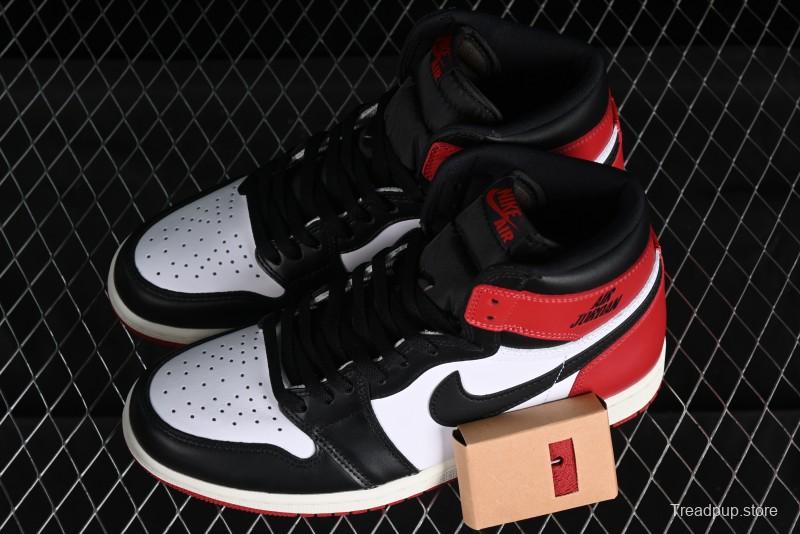 Nike Air Jordan 1 High OG "Black Toe Reimagined" Retro Basketball Shoes - DZ5485-106
