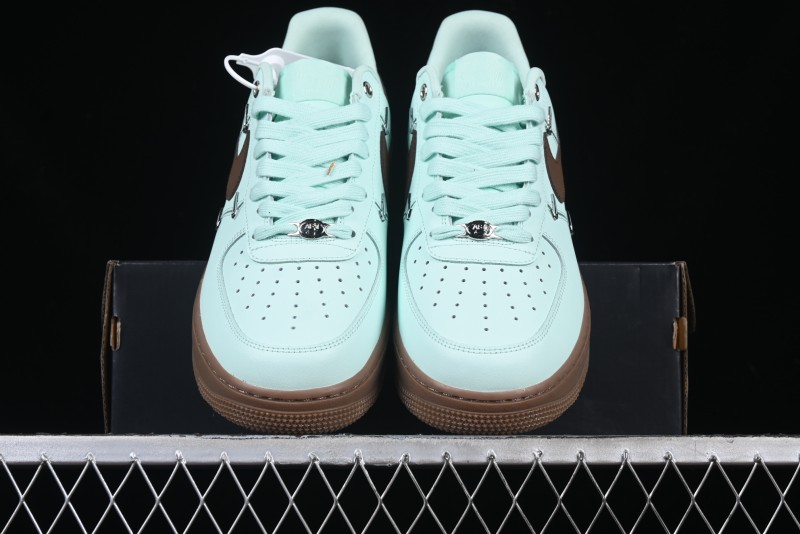 Nike Air Force 1 '07 Low Casual Sneakers with Full-Length Air Cushion - IB8894-329