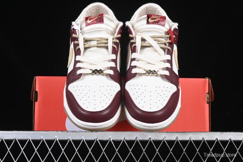 Nike Dunk Low "Year of the Snake" Limited Edition Low-Top Casual Sneakers - HV5991-171