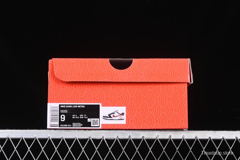 Nike SB Dunk Low Supreme Year of the Snake Limited Edition Red Black Snake Print Anniversary Custom Low-Top Casual Skate Shoes - XS1086-014