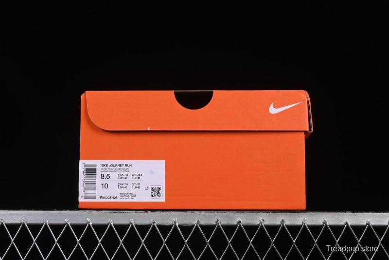 Nike Journey Run 2024 Low-Top Casual Running Shoes with Shock Absorption Anti-Slip and Wear-Resistant Design - FN0228-403