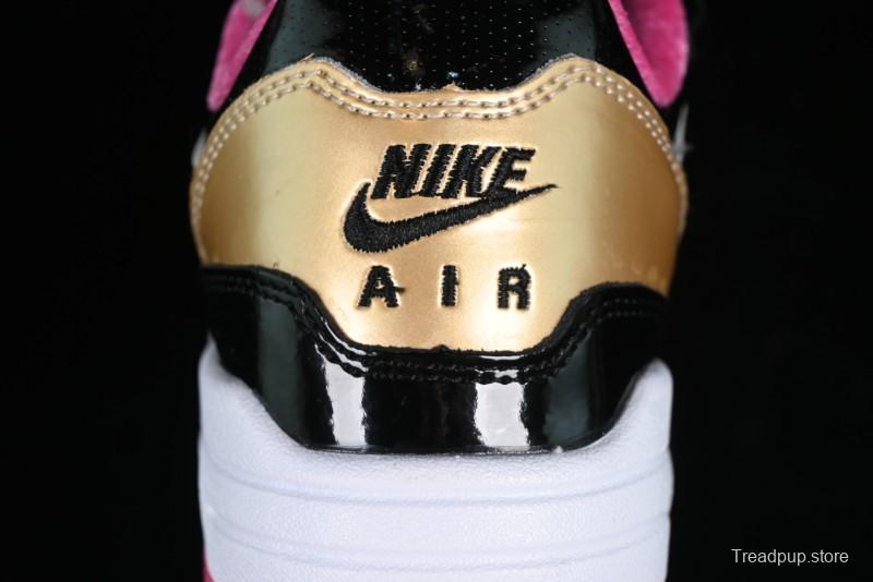 Nike Air Max 1 Premium Retro Running Shoes with Half-Sole Air Cushion - HJ3966-100