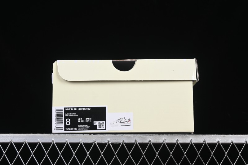 Nike SB Dunk Low Carhartt x Supreme Collaboration Anniversary Edition Customized Low-Top Casual Skate Shoes - YX5066-239