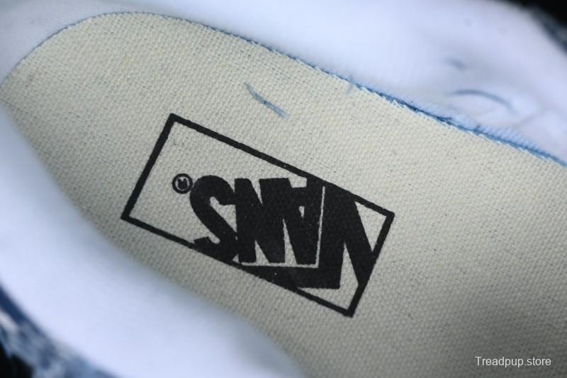 Vans Knu Skool Washed Tie-Dye Low-Top Casual Skate Shoes - VN000CS0239