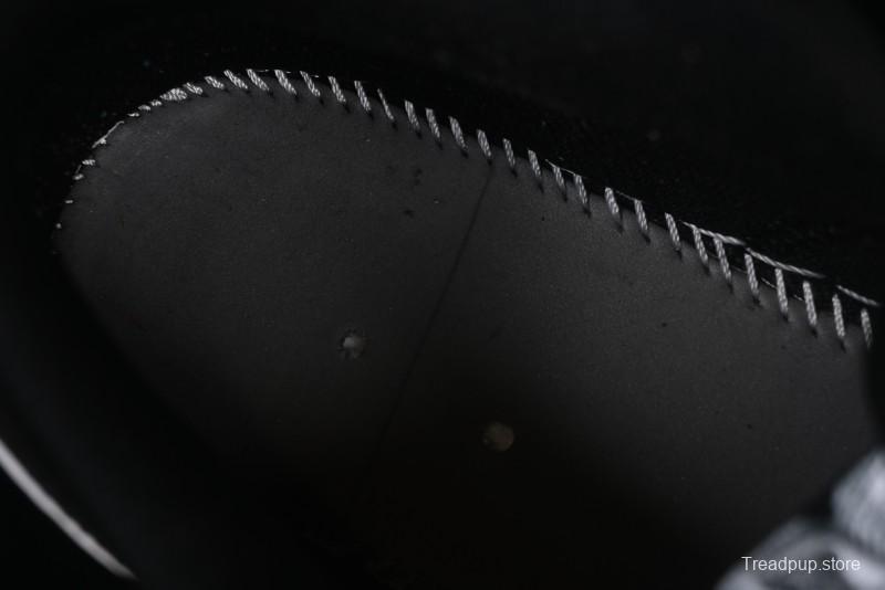 Nike Air Jordan 1 Low AJ1 Basketball Shoes in Black and White Canvas and Leather - HV5968-001