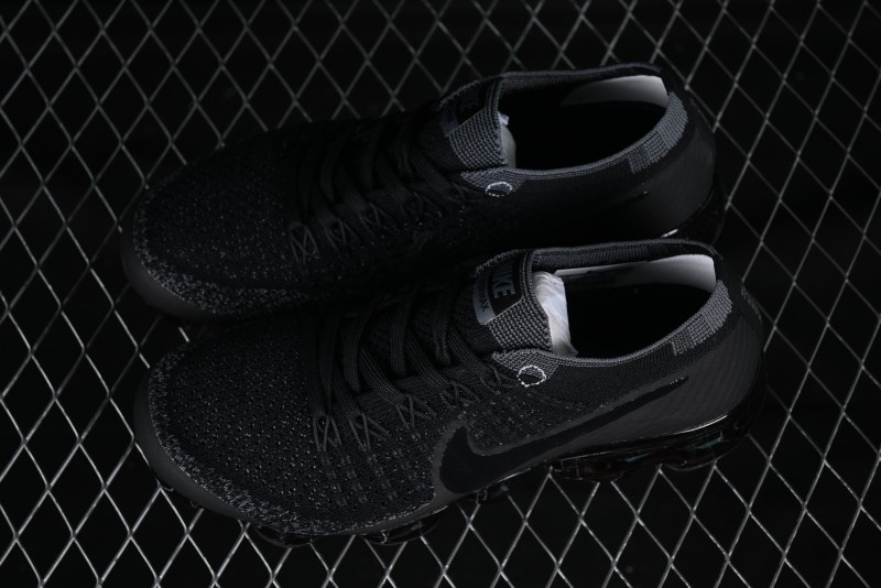 Nike Vapormax Flyknit Breathable Casual Running Shoes with Full-Length Air Cushion - 849558-007