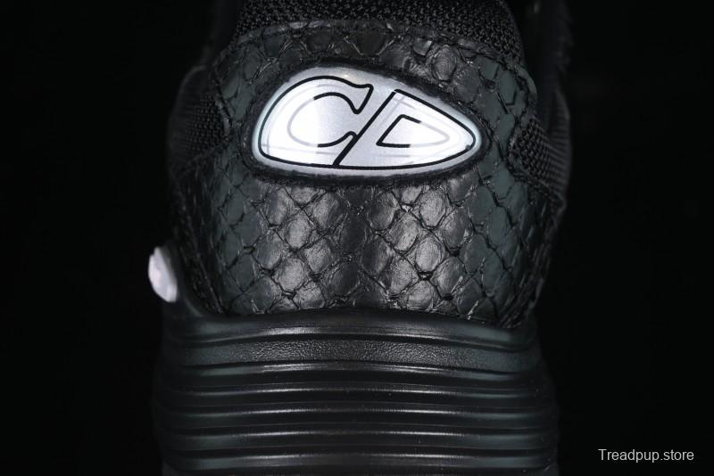 Dior B30 Sneakers with Reflective CD30 Logo and Lightweight Rubber Sole - CD30