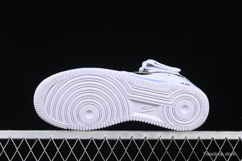 Nike Air Force 1 '07 Mid Custom Paint Anime Theme Casual Sneakers - ZH0316-056