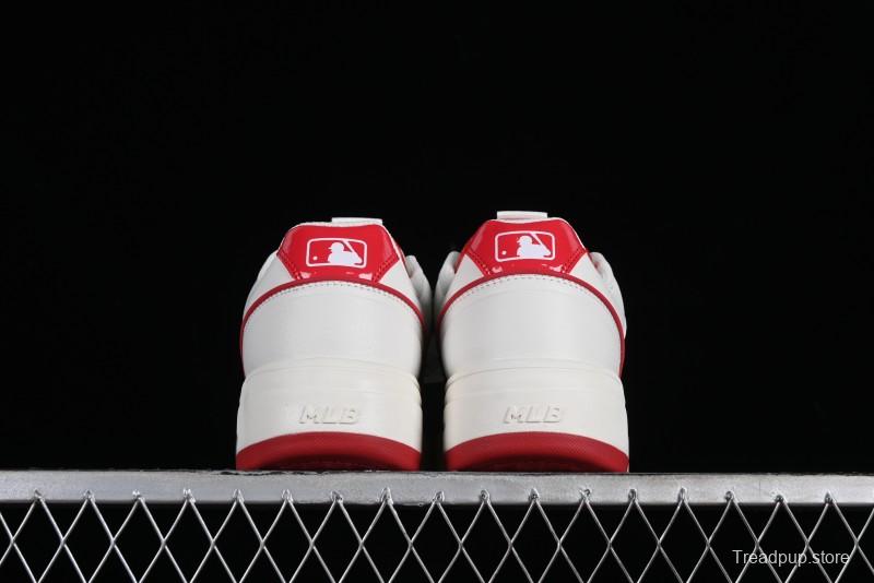 MLB Chunky Liner Basic New York Yankees Thick Sole Casual Sneakers with 6cm Height Increase - 3ASXCA12N43RDS